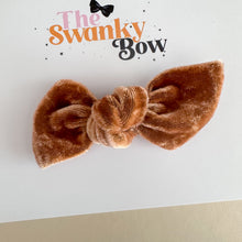 Fall Knotted Hair Bows