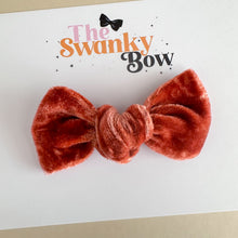 Fall Knotted Hair Bows
